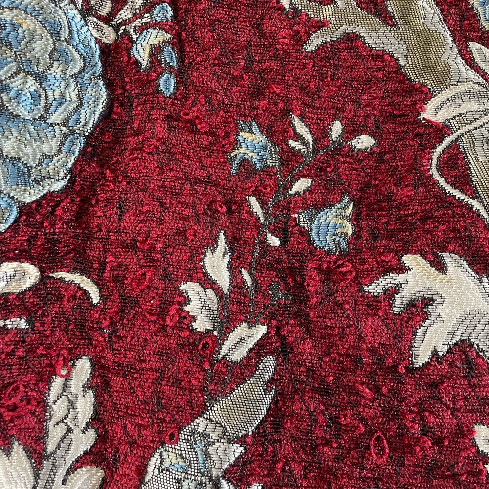 Zara Red Floral Mini Dress - Picture 8 of 15